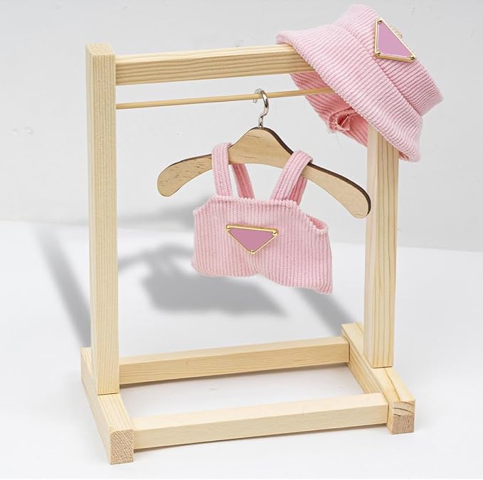 Clothes for Lububu 17cm Dolls(NO Doll) Outfit with Accessories Suit Cute Stylish Dress Up Set Easter Gifts