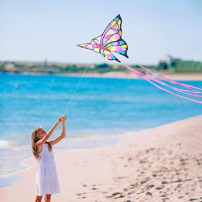 Simxkai Kite for Kids Adults,Easy to Fly(1 Pack & 2 Pack & 3 Pack & 4 Pack)