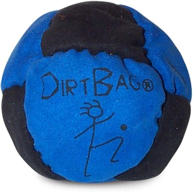 World Footbag Dirtbag Footbag, Blue/Black