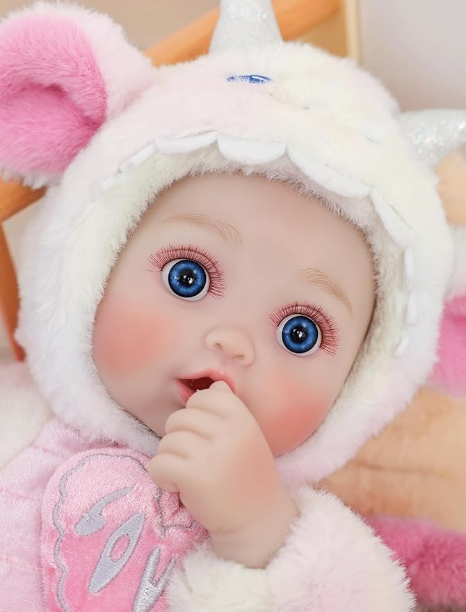 Baby Dolls, 18inch Large Realistic Cute Soft Body Baby Doll Real Life Baby Dolls with Accessories for 3+ Year Old Girls Gifts, Pretend Play, Collection, Love Slogan Design