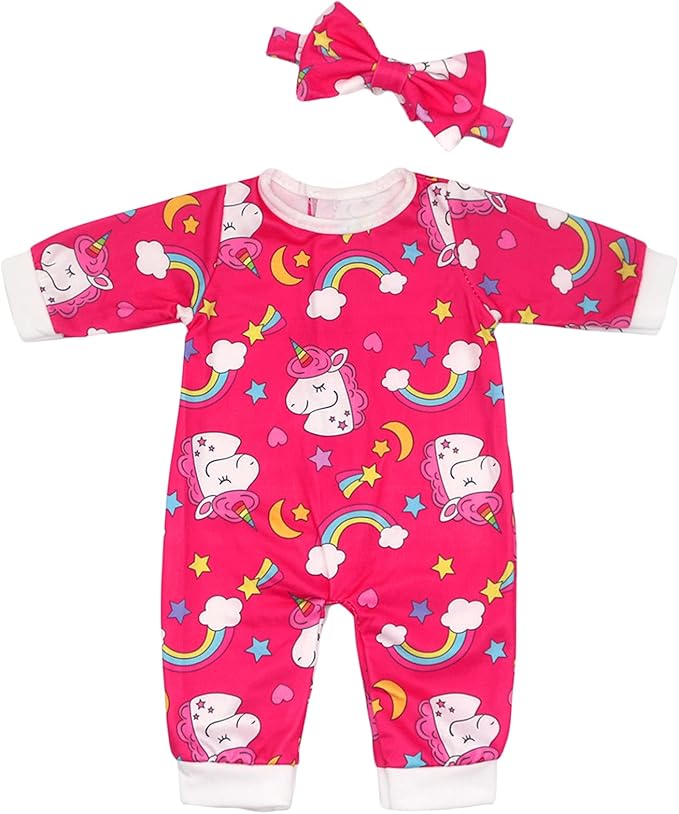 14-18 inch Doll Clothes and Accessories with Headband 5-Packs for 14-18 inch Doll (Not Include Doll)