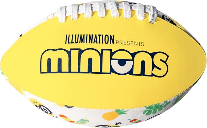 Minions Water Football Pool Toy, Kids Beach and Pool Football for Summer Water Games, Backyard, Parties, and Outdoor Play