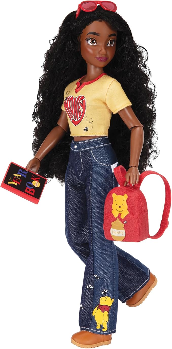 Disney ILY 4ever Fashion Dolls, Inspired by Winnie the Pooh 11.5" Tall with 13 Points of Articulation, Glittery Mickey Ring Included for You!