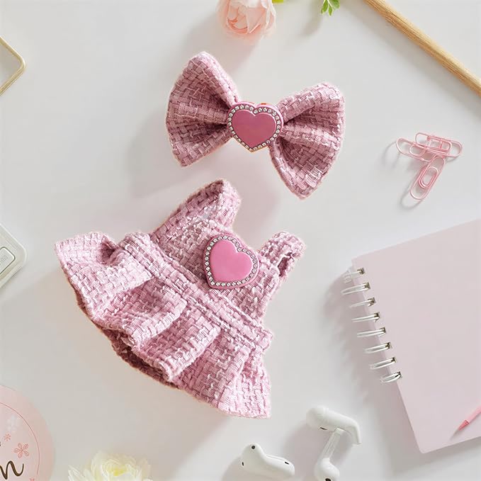 6.7 Inch Doll Cute Clothing Set with Accessories The for Birthdays Christmas and More for Doll Lovers Style_14