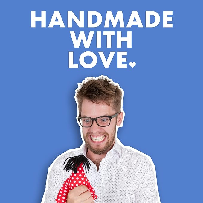 Dammit Doll - Funny Stress Relief Gag Gift, Random Color - for Anger & Frustration Relief - White Elephant or Emotional Support Doll for Adults & Women - 1 Count