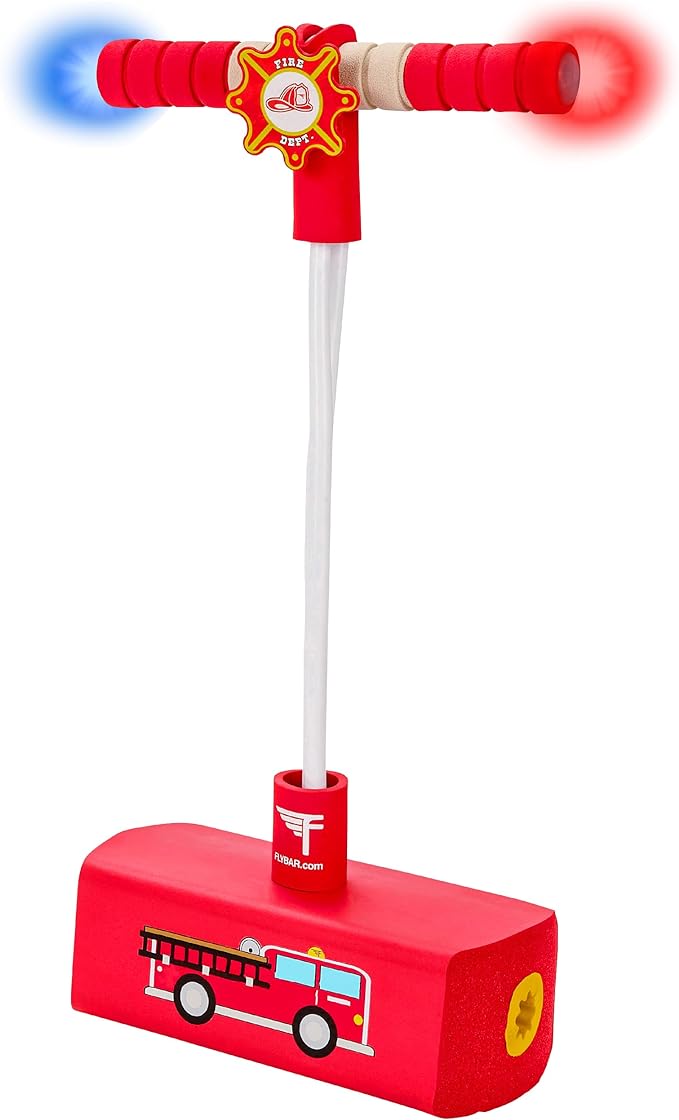 Flybar My First Foam Pogo Jumper for Kids Fun and Safe Pogo Stick for Toddlers, Durable Foam and Bungee Jumper for Ages 3 and up, Supports up to 250lbs