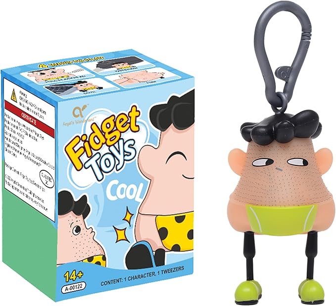 Peekaboo Fun Hair Pulling Fidgets,Anti Worry Toys and Venting Novelty Toys,Great Redirect Activity for Pickers,Trichotillomania Skin Picking Fidget Toys for 14+ Ages Christmas Birthday Party Gifts