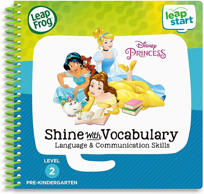 LeapFrog LeapStart 3D Disney Princess Shine with Vocabulary Book