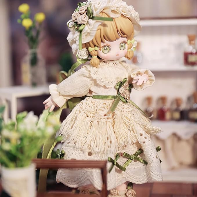 CALEMBOU BJD Blind Box, Vintage Treasures Series 15cm Ball Jointed Doll, Cute Dress Up Doll with Joints, Collection Action Figure Toys, Gift for Girls Boys (Pack of 2)