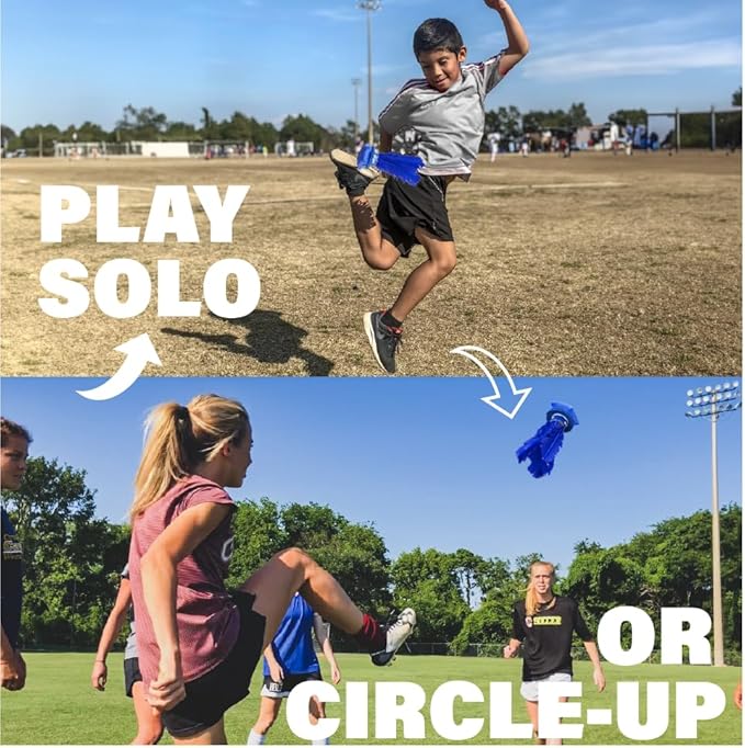 Kickit | The Original Birdie Soccer Trainer | Play Outdoors, Indoors or Backyard, Beach or Tailgate, All Ages Fun & Travel Friendly