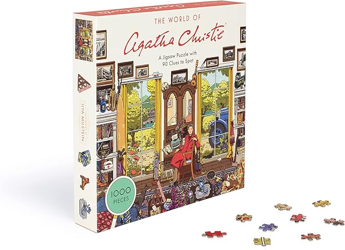 Laurence King The World of Agatha Christie 1000 Piece Puzzle