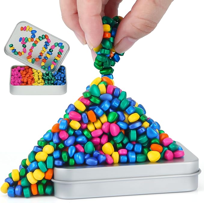 300+ Original Ferrite Putty Multicolr, Sensory Stones, Adult Fidget Stress Relief Desk & Office Item, Ferrite Stones Stocking Stuffers Gifts