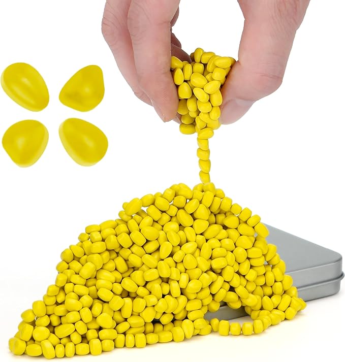 500+ Original Ferrite Putty Yellow, Sensory Stones, Adult Fidget Stress Relief Desk & Office Item, Ferrite Stones Stocking Stuffers Gifts