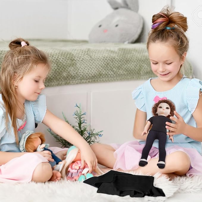 8 Pcs 18 Inch Boy Doll T Shirt Clothes Sublimation 18’’ Dolls Outfits Accessories Classical Tee Shirts Fit 18 Inches Doll for Doll Decoration DIY Pretend Play