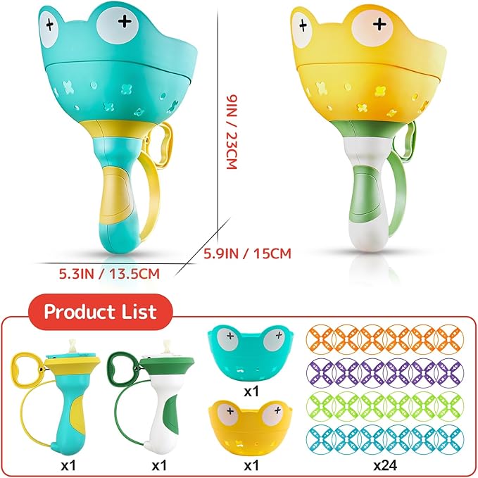 pamexin Outside Toys for Kids Ages 4-8 - Manual Capture Catching Game - Toddler Chasing Toy for Boys & Girls, Ages 3-7 - Outdoor Fun Family Games