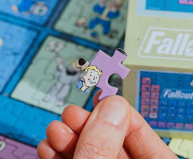 Fallout Periodic Table of Vault Boy 1000-Piece Jigsaw Puzzle for Adults | 28 x 20 Inches