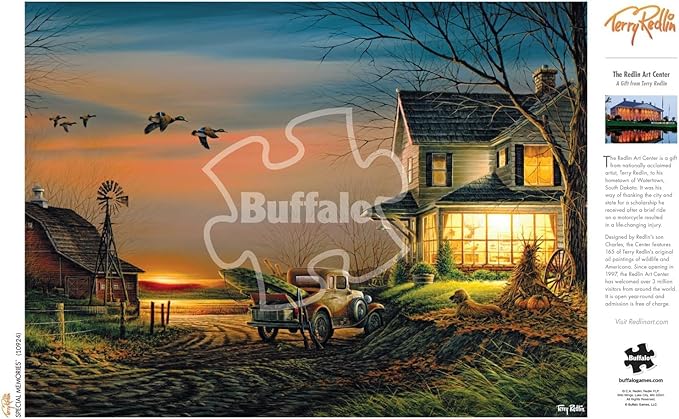 Buffalo Games - Terry Redlin - Special Memories - 1000 Piece Jigsaw Puzzle for Adults -Challenging Puzzle Perfect for Game Nights - Finished Size is 26.75 x 19.75
