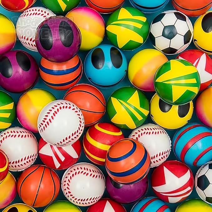 Rhode Island Novelty Stress Balls Bulk Value Assortment (50 Pack)
