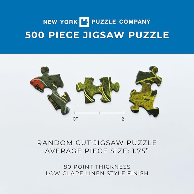 New York Puzzle Company - Loré Pemberton Buttercup - 500 Piece Jigsaw Puzzle for Family Game Nights by Loré Pemberton