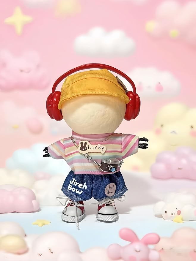 Clothes for Dolls,17cm(6.7inch) Doll Fashion Outfit Set(Doll Not Included)