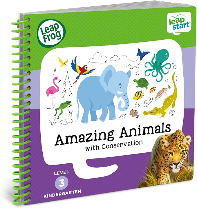 LeapFrog LeapStart Kindergarten Activity Book: Amazing Animals and Conservation