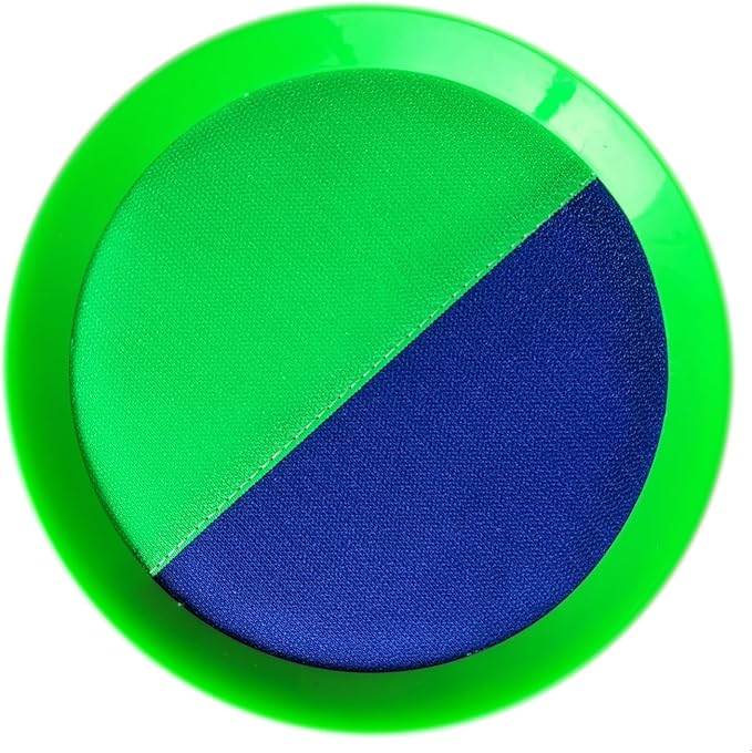 AppleRound Toss and Catch Velcro Ball Set (Hook and Loop), Kids Outdoor Games, Beach Toys, Backyard Sports, Paddle Ball Games (Pack of 4 Paddles and 4 Balls)