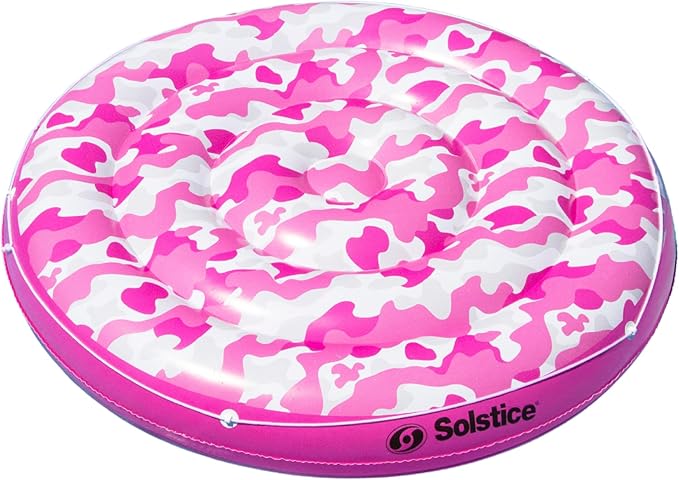 SWIMLINE SOLSTICE 16156 Camo Print Inflatable Pool Island