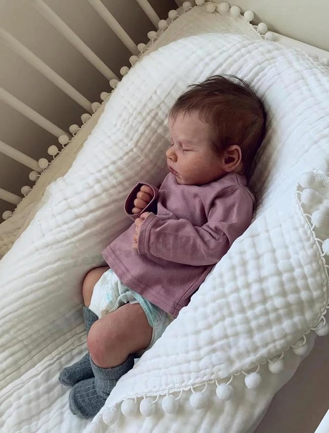 Zero Pam Full Silicone Reborn Baby Dolls Boy-20 in Reborn Baby Dolls Silicone Full Body, Anatomically Correct Realistic Babys Doll, Real Life Newborn Doll with Accessories