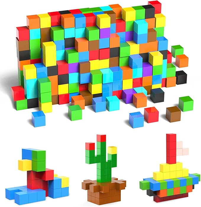 400PCS Magnetic Blocks,Magnetic Building Blocks for Toddlers Sensory & STEM Montessori Toys,Ideal Gifts for Boys Girls 3-8 Years Old