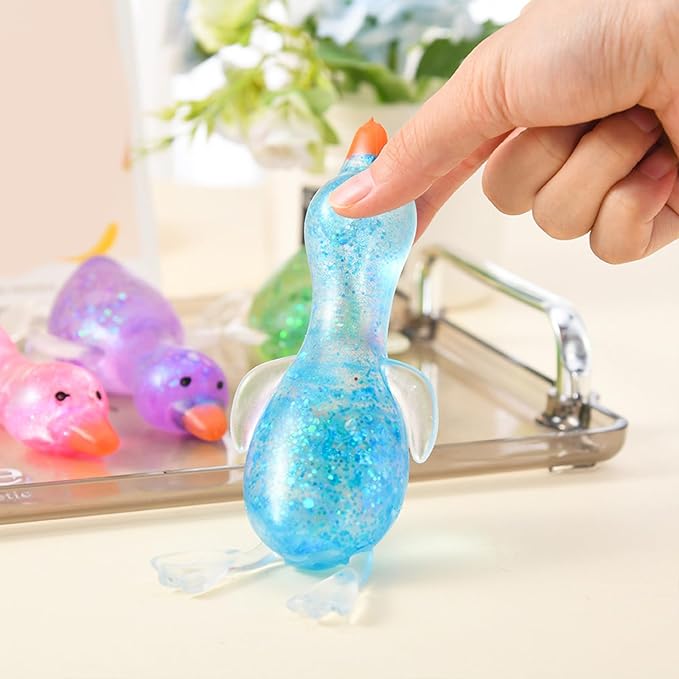 Shaped Squeeze Toy, Cartoon Funny Gadget Gift, Adult Role Play, Unique , Enhancing Play, Ducks Cartoon Toy, Funny Gadget