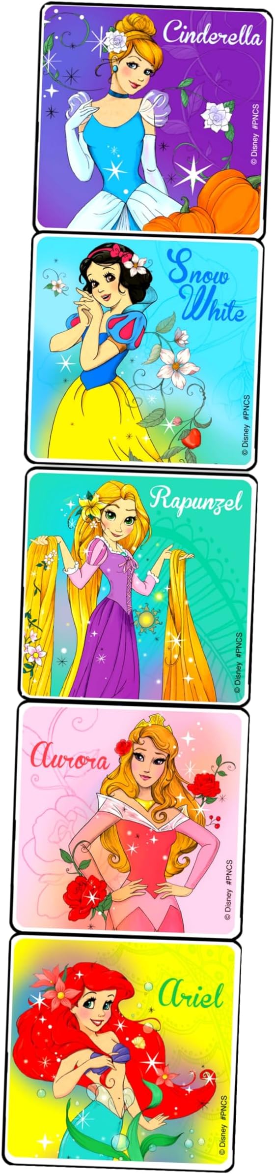 Bendon Disney Princess Coloring Book Stickers Set with Disney Princess Stickers, Reward Sticker Set, and More