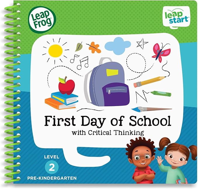 LeapFrog LeapStart First Day of School and Critical Thinking Book