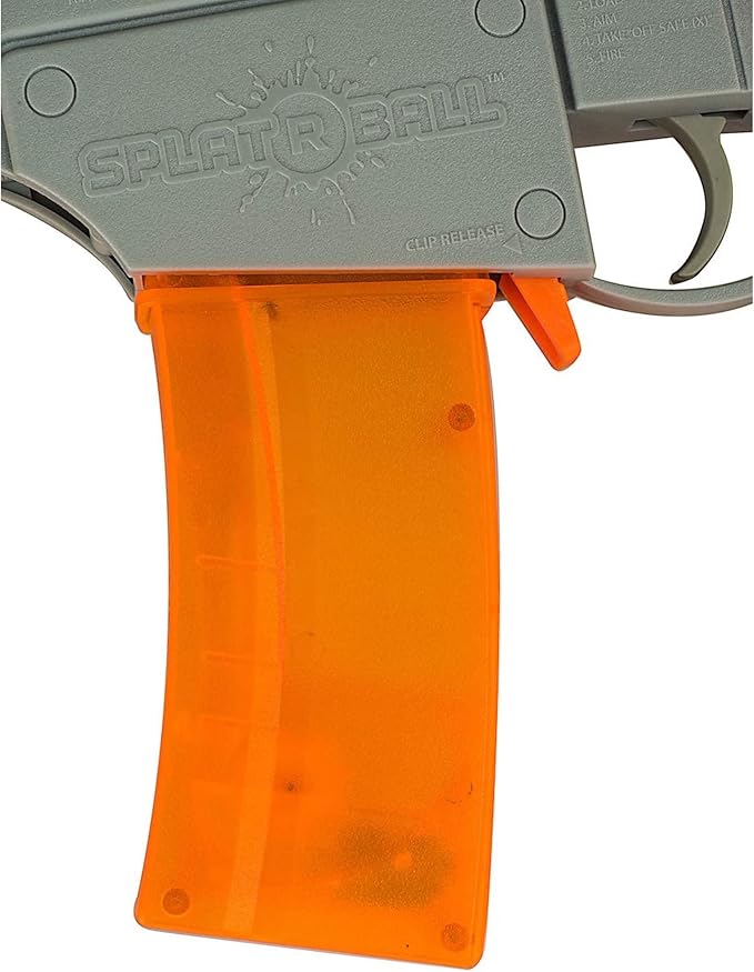 SplatRball Blaster 400 Round Capacity Magazine, Orange