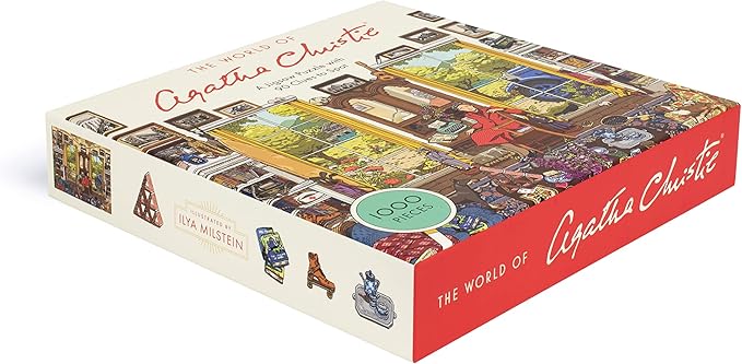 Laurence King The World of Agatha Christie 1000 Piece Puzzle