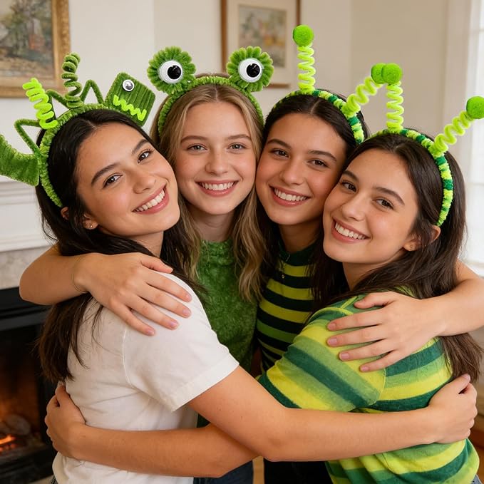 X Hot Popcorn 790 Pcs Pipe Cleaners Green Pipe Cleaners Bulk Pipe Cleaners Craft Chenille Stems for DIY Art Craft St. Patrick's Day Party Decorations