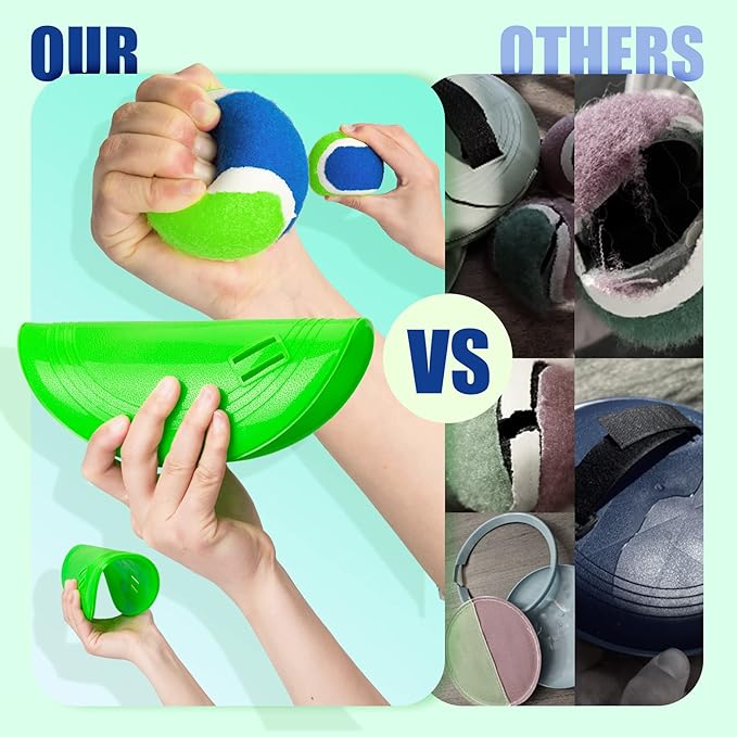 EVERICH TOY Toss and Catch Ball Set & Paddle Ball, Outdoor Games for Kids Toys, Christmas Family Games, Beach Pool Camping Yard Game Outside Toys, Gifts for Boys Girls 3 4 5 6 7 8 9 10 11 12 Years Old