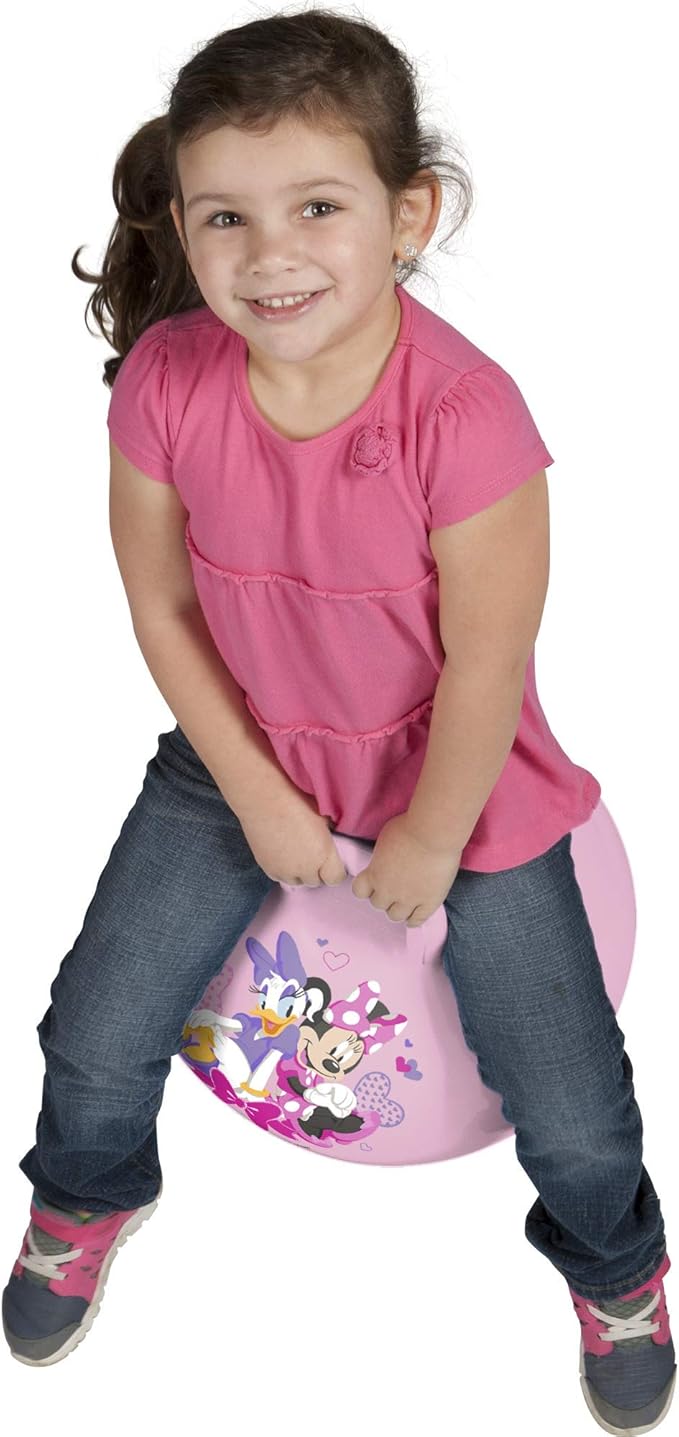 Hedstrom Minnie Mouse Happy Helpers Hopper Ball, Hop Ball for Kids, 15 Inch (55-73301AZ-A)