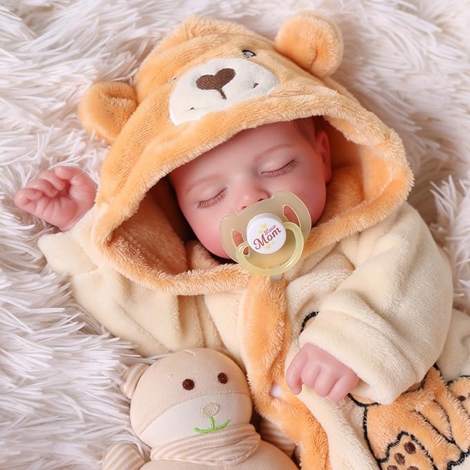 BABESIDE Lifelike Reborn Baby Dolls Boy - 20 Inch Realistic Newborn Baby Doll with Poseable Body, Real Life Baby Dolls with Accessories for 3+ Year Old Girls Gifts, Pretend Play, Collection