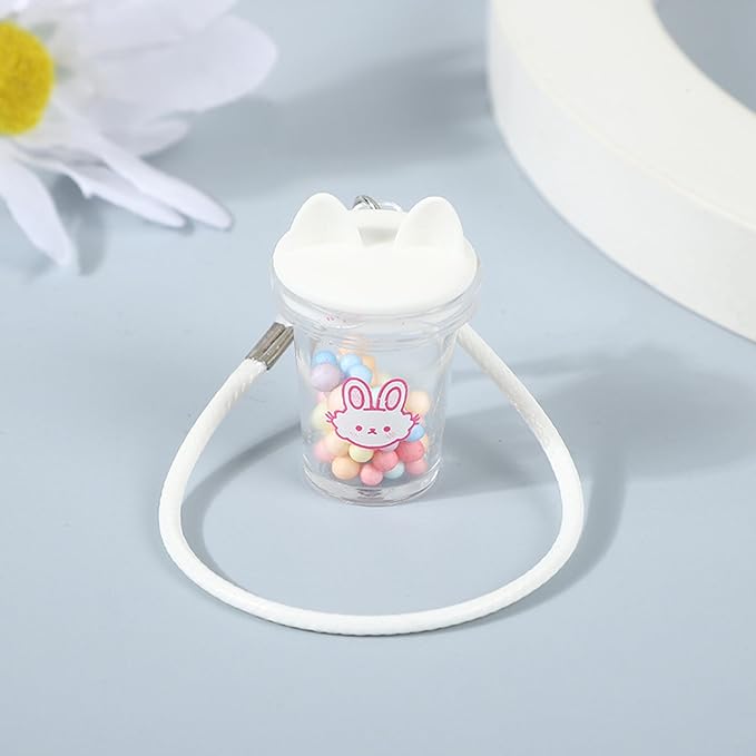 Doll Accessories for Labubu,2Pcs Cute Labubu Accessories Set,Including White and Blue Mini Labubu Cup,17cm Labubu Accessories(no Doll)