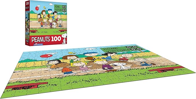 RoseArt - Peanuts - 100 Piece Jigsaw Puzzle for Kids and Adults
