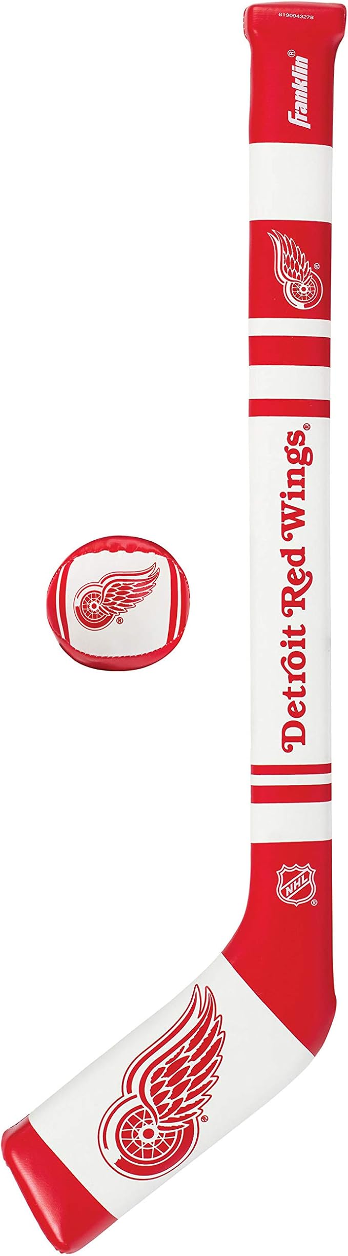 Franklin Sports NHL Team Mini Soft Hockey Stick Set - NHL Team Soft Foam Mini Hockey Stick and Ball - Great Toy for Kids