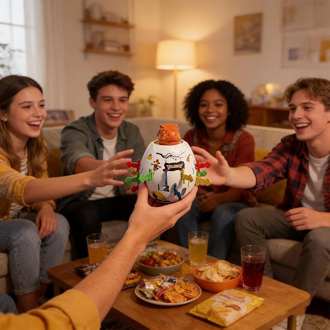 Kids Pranks Toys - Money Bank Joke Toys, Hilarious Gag Games for Family Entertainment, Surprise Toy, Impact-Resistant ABS with Random Trigger Mechanism, Comical Novelty Gadget for Partying