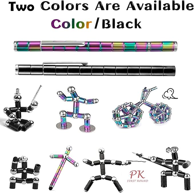 Easter Basket Stuffers,Fidget Pen, Decompression Magnetic Toy Pen, Gift for Teenage Boys, Best Gift for 8-12 Years Old, Novelty Toy for Kids or Friends