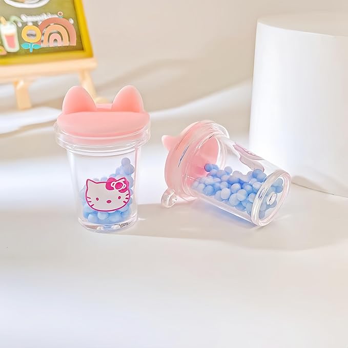 Doll Accessories for Labubu,2Pcs Cute Labubu Accessories Set,Including White and Pink Mini Labubu Cup,17cm Labubu Accessories(no Doll)