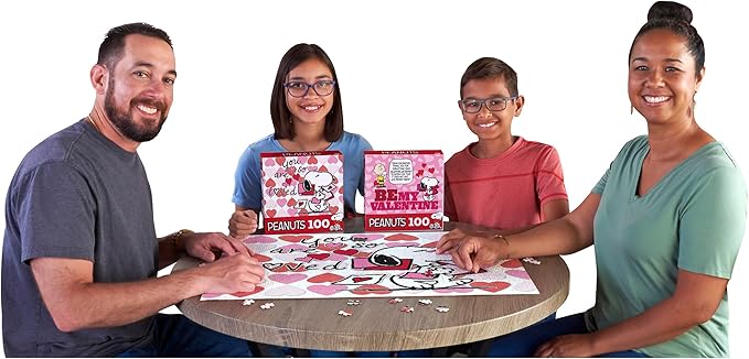RoseArt - Peanuts - You are So Loved - 100 Piece Jigsaw Puzzle for Kids and Adults
