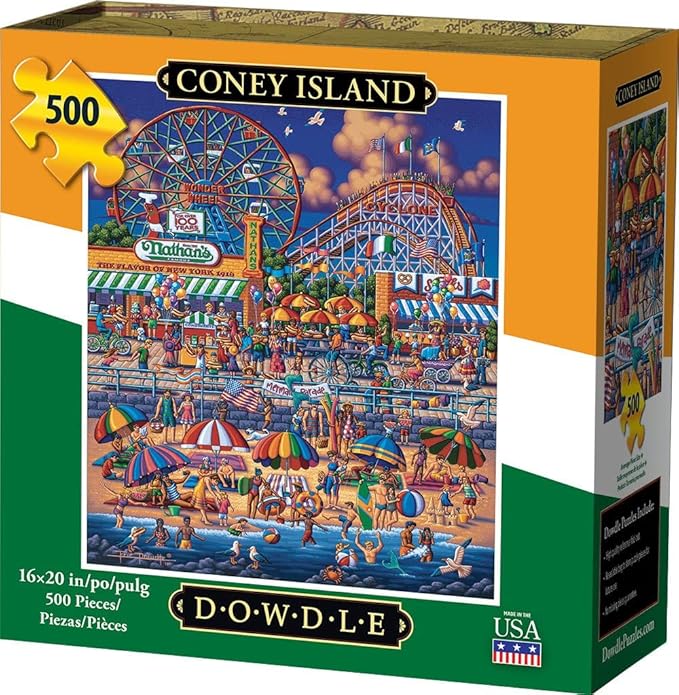 Dowdle Jigsaw Puzzle - Coney Island - 500 Piece