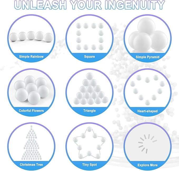 Clear Ball Pit Balls - Crush Proof Plastic Toy Balls for Boys and Girls