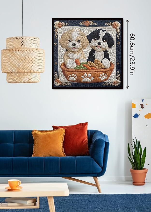 Funny Puppy Puzzles for Adults 1000 Pieces, Cute Dog Animal Jigsaw Puzzles, Impossible Hard Difficult Challenging Art Puzzle