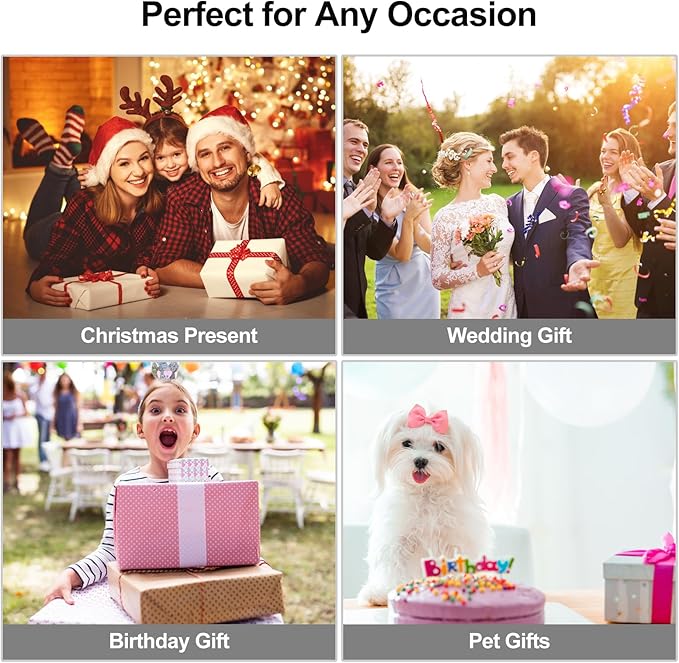 Custom Puzzle from Photos 1000 Pieces,Personalized Jigsaw Puzzle for Adult Kids, Make Your Own Photo Puzzle from Picture, Christmas Anniversary Wedding Gift for Women Men GF BF(29.5*19.5In Horizontal)