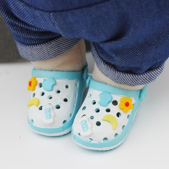 Lububu Doll Wings, Premium Fashion Shoes for 17 Cm Dolls Accessories, Doll Dress Up Decoration Accessories Wings, No Dolls
